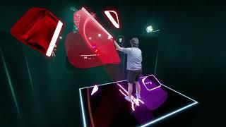 Beat Saber Mixed Reality The Rolling Stones Mess it Up on Expert+ First Attempt