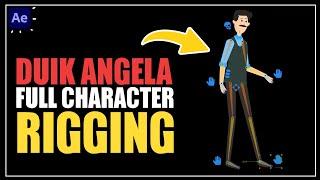 DUIK ANGELA: EASY and SMART Character Rig in After Effects Tutorials