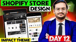 Shopify Store Design Theme Customization || Shopify Store Designing 2024