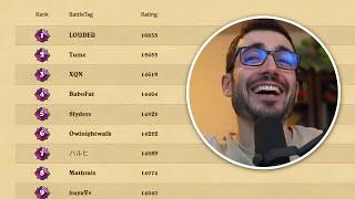 Fun match against the rank 1 player EU | Hearthstone Battlegrounds