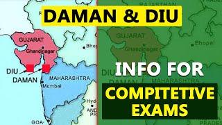 Daman & Diu Information Details for Competitive Exams | GK | Quiz | Indian States Info 35