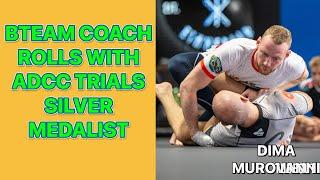 Dima Murovanni rolls with Daiki - 66kg silver adcc trials