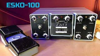 ESKO - 100 Soviet Digital Analog Multieffect Processor, pedal Wah / Эско - 100, педаль