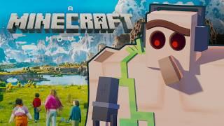 Golem REACTS to the Minecraft Trailer (REAL)