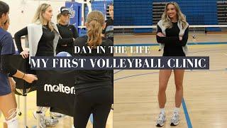 I HOSTED MY FIRST VOLLEYBALL CLINIC | Briana Farnsworth DIML