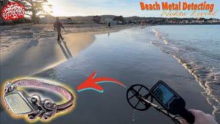 Low Tide Delivers SILVER! Metal Detecting a California Beach! Nokta Legend!