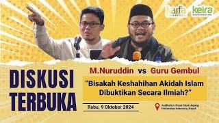 SAYA AKUI KALAH DEBAT DENGAN USTAD NURUDDIN