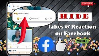 How to hide reactions counts on Facebook - Quick & easy [Tutorial]