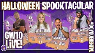 Gameweek 10 | FPL 24/25 | Halloween Spooktacular Ft. @FPLBlackBox & @YelenaFPL 