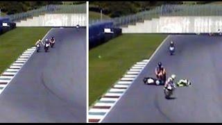 Niccolò Canepa causa un incidente al Mugello?