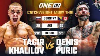 Throwing HEAT  Tagir Khalilov vs. Denis Puric | Muay Thai Full Fight