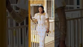 white kente styles for baby christening/thanksgiving #shortvideo #fashion #africafashion #ghana