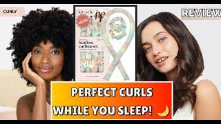 Soft Curls Without Heat!  Kitsch Heatless Curling Set | Review