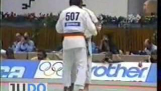 JUDO 1987 World Championships: Georghi Petrov (BUL) - Densign White (GBR)