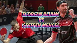 WHAT A CRAZY MATCH | TTBL Player Steffen Mengel VS Defender Florian Bluhm