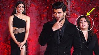 Vijay Devarakonda, Rashmika Mandanna And Charmme Kaur Visuals At  Karan Johar's 50 Birthday Party |