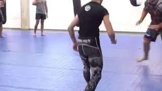 MMA Antrenmanında Küçük Bir İş Kazası
