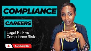 Legal Risk v Compliance Risk