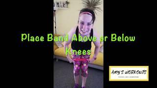 Amy's Workouts. Toned Legs, Thighs & Butt! Express (under 10 mins!) Mini / Booty / Resistance Band.