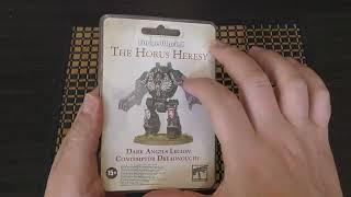 Dark Angels Legion Contemptor Dreadnought - Unboxing (HH)