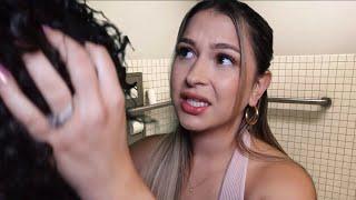 ASMR $5 Advice sessions in School Bathroom with mean girl‍ *scalp massage not included in price*