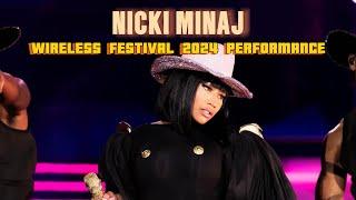 NICKI MINAJ - WIRELESS FESTIVAL 2024 PERFORMANCE FT SKILLIBENG