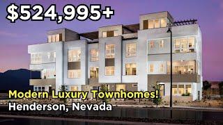 Modern Luxury New Townhomes For Sale in Inspirada (Henderson, NV)