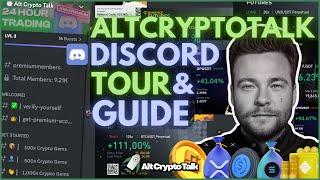 Alt Crypto Talk Discord Tour & Guide | FREE & PREMIUM