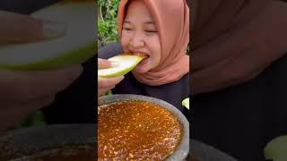 RAW MANGO SPICY Mukbang Asmr #viral #korea #shorts #mukbang #eating #spicy #food #1k #1000 #like #yt