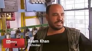 Elektriker aus dem Orient, wie man dort mit Strom umgeht. Afghanistan. Umspannwerk.E-Werk