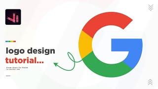 How to Create Google Logo in vector ink || logo design tutorial | @vectorinkapp @GoogleIndia