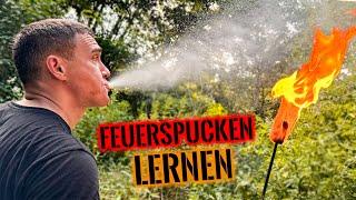 ACHTUNG Lebensgefahr! Survival Mattin lernt FEUERSPUCKEN!