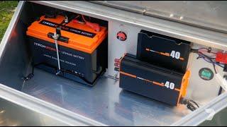 Camper Trailer 12v System Overview | iTechworld | Lithium Battery Setup