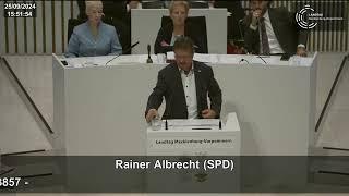 Gestaltungshoheit des Landes & seiner Kommunen bei Raumordnungsplanung erhalten - Rainer Albrecht