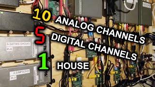 Old-school analog cable TV setup - Tour & Update