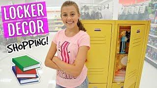 Back To School Shopping | Locker Decor For High School!