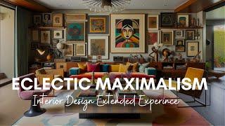 Eclectic Maximalist Interior Design Style Extended Experience