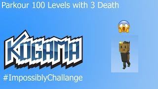 SpeedRun #7 Parkour 100 Levels With 3 Death