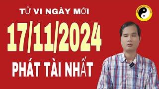 tử vi hàng ngày 17/11/2024 Tuổi phát tài nhất