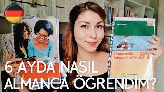 EVDE NASIL ALMANCA ÖĞRENDİM? Adım Adım Çalışma Sistemim ve Kaynak Önerileri