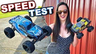 How FAST are these BRUSHLESS Amazon RC Cars???