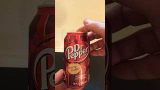 Dr. Pepper Cherry Vanilla  taste good! #drpepper #america #usa #soda #fyp #vanilla #cherry #shorts