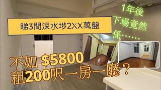 窮人睇樓實錄‼️深水埗300萬買樓 VS $5800 租劏房｜Exploring Hong Kong's Housing(EN SUB)