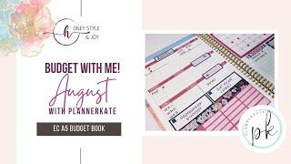 August 2023 • Budget With Me | PlannerKate