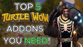 Top 5 Turtle WoW Addons You Need To Use! | World of Warcraft