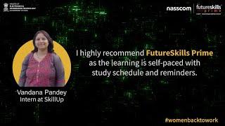 Vandana's inspirational return to the workforce, fuelled by nasscom certification!