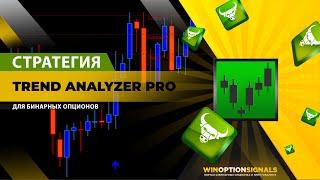 Стратегия для бинарных опционов Trend Analyzer Pro. Сигналы, основанные на тренде и уровнях!