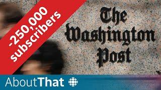 How the Washington Post lost 10% of its subscribers in 5 days | About That