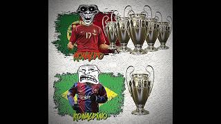 RONALDO VS RONALDINO #football #trophy #shorts