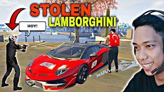 Stealing  a "LAMBORGHINI SVJ" sa POLICE STATION | GTA 5 (solid!)